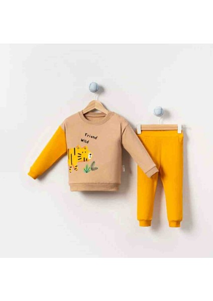 Kaplancık Baskılı Erkek Çocuk Ikili Takım