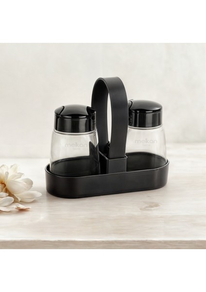 Tuzluk & Biberlik 2'li Tuzluk ve Biberlik Stantlı Tuzluk Karabiberlik Baharatlık Kapaklı Tuzluk Seti modelleri