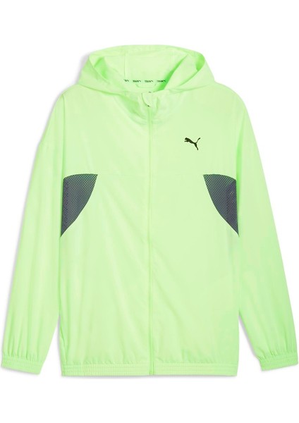 Fit Woven Full Zip Erkek Yeşil Kapüşonlu Ceket fırsatları