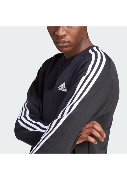 3-Stripes Fleece Erkek Sweatshirt IB4027