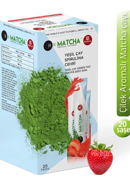 Matcha Çayı Detoks Çayı 20 Saşe