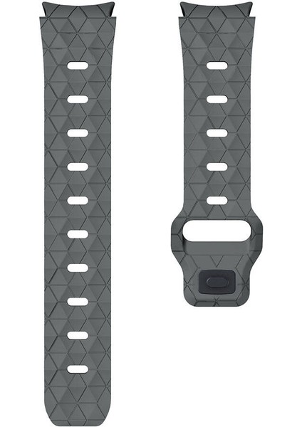 Samsung Galaxy Watch 3-4-5-5 PRO-6-7/CLASSIC-40-41-42-43-44-45-46-47MM KRD-116 20MM Futbol Desenli Spor Tasarımlı Silikon Kordon fırsatları