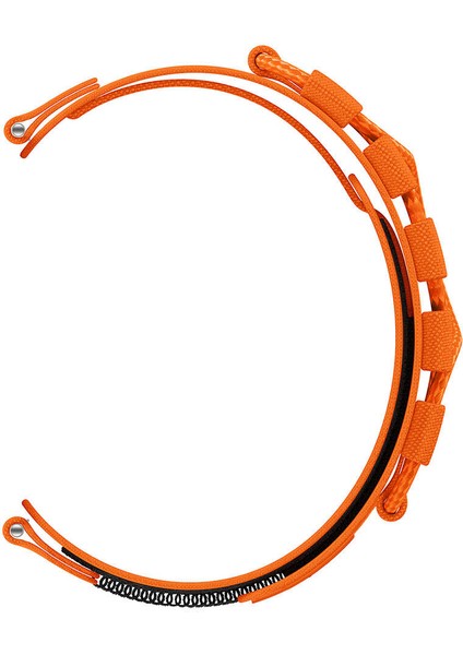 Xiaomi Amazitif Gts-Gts 2-Gts 2e-Gts 2 Mini-Gts 3 KRD-112 20MM Orbital Örgülü Halat Tasarımlı Naylon Kumaş Hasır Kordon