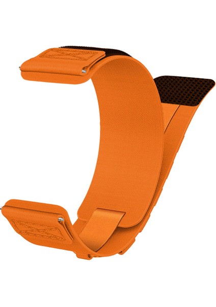 Xiaomi Amazitif Gts-Gts 2-Gts 2e-Gts 2 Mini-Gts 3 KRD-112 20MM Orbital Örgülü Halat Tasarımlı Naylon Kumaş Hasır Kordon