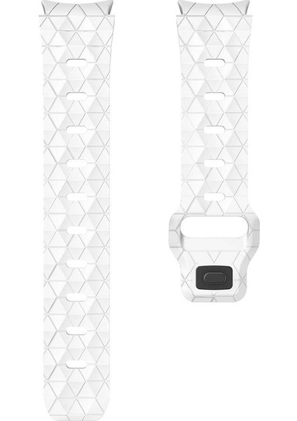 Samsung Galaxy Watch 3-4-5-5 PRO-6-7/CLASSIC-40-41-42-43-44-45-46-47MM KRD-116 20MM Futbol Desenli Spor Tasarımlı Silikon Kordon fırsatları