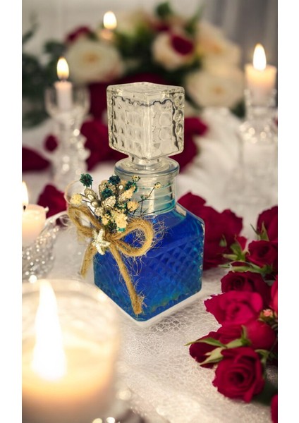 20 Adet Kristal Cam Şişe Kuru Çiçekli Nişan,nikah,düğün Hediyesi fiyatları