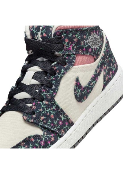 Air Jordan 1 Mid Se Kadın Sneaker Spor Ayakkabısı FJ3451-001 indirimleri