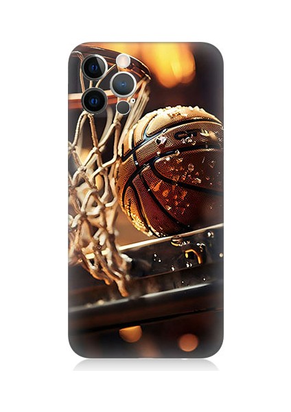 Apple iPhone 12 Pro Max Uyumlu Uzay Iskeleti Desenli Silikon Kılıf