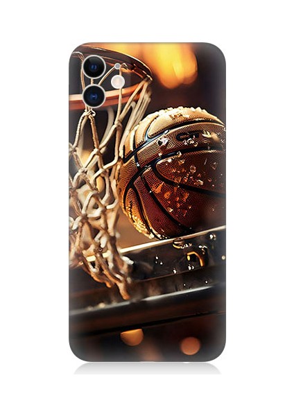 Apple iPhone 12 Uyumlu Uzay Iskeleti Desenli Silikon Kılıf