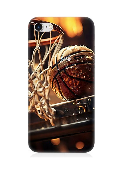 Apple iPhone 8 Uyumlu Uzay Iskeleti Desenli Silikon Kılıf