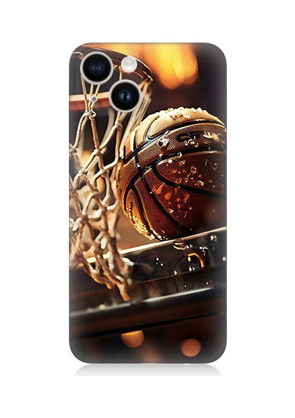 Apple iPhone 14 Uyumlu Uzay Iskeleti Desenli Silikon Kılıf
