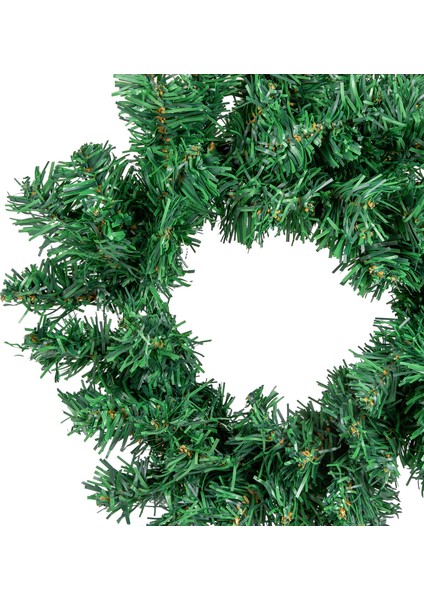 Yılbaşı Süsü Kapı Süsü Çam Dallı Sade Çelenk Yeşil 30 Cm. fiyatları