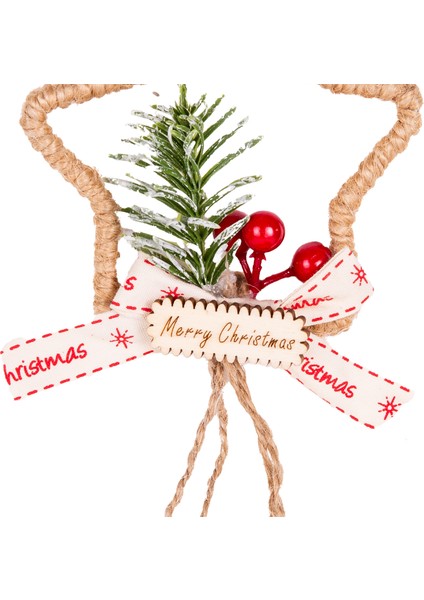 Yılbaşı Ağaç Süsü Yıldız Çanlı Gold 9X14 Cm. fiyatları