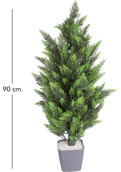Yapay Selvi Ağacı Yeşil 90 Cm.