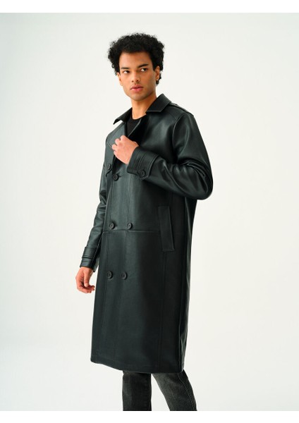 Regular Fit Erkek Trenchcoat