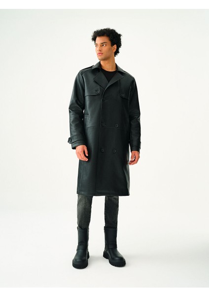 Regular Fit Erkek Trenchcoat