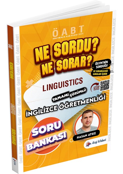 Öabt Ingilizce Öğretmenliği Linguistics Ne Sordu Ne Sorar Soru Bankası Çözümlü - Hasan Atsız Dizgi Kitap Yayınları