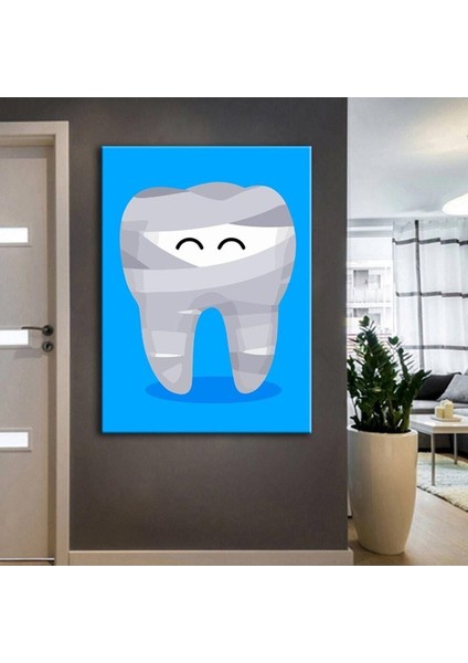 Ağız ve Diş Sağlığı Polikliniği Tabloları Dekoratif Diş, Dekoratif Dişçi, Dişçi Dekorasyonu DSC-107