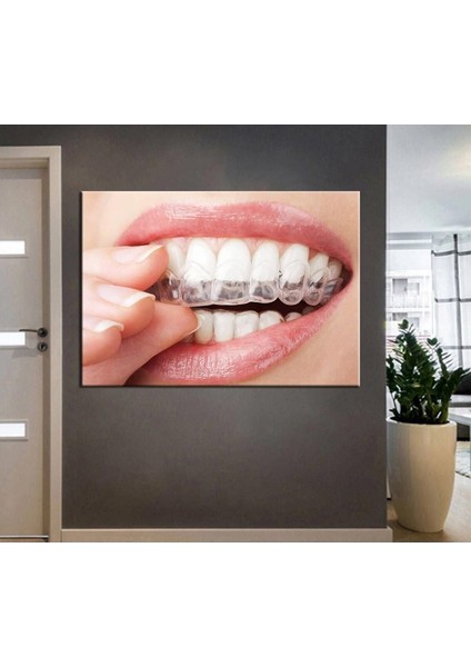 Ağız ve Diş Sağlığı Polikliniği Tabloları Dekoratif Diş, Dekoratif Dişçi, Dişçi Dekorasyonu DSC-155