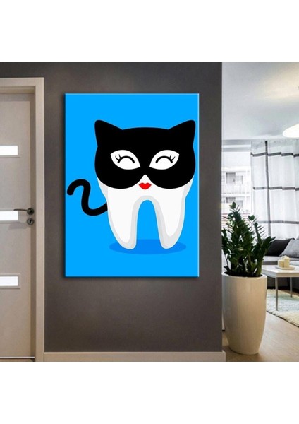 Ağız ve Diş Sağlığı Polikliniği Tabloları Dekoratif Diş, Dekoratif Dişçi, Dişçi Dekorasyonu DSC-110