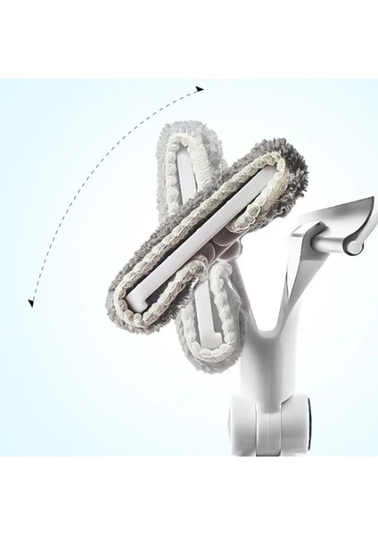 Profesyonel Çift Taraflı Mikrofiber Cam Silme Mopu Yedek Bezli indirimleri