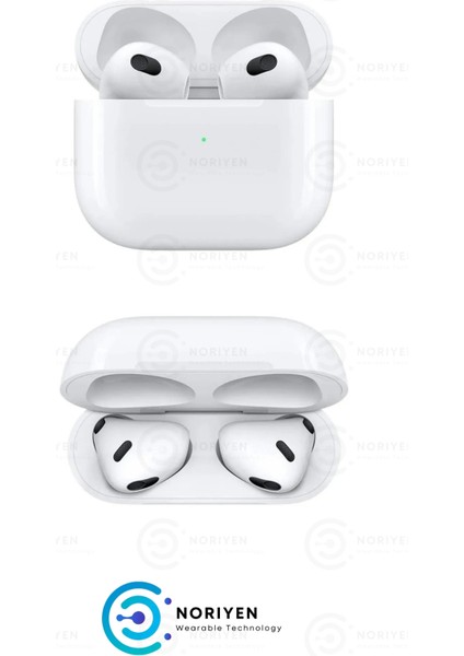 3. Nesil Ios Android Uyumlu Bluetooth Kulaklık Premium Özel Seri Kulak Içi Kablosuz Kulaklık Blututlu ve Airpod 3 Pro Apple Nry