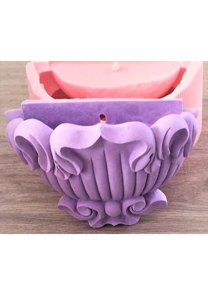 Duvar Süsü Saksı, Dekor Saksısı Silikon Kalıp K-488 fiyatları