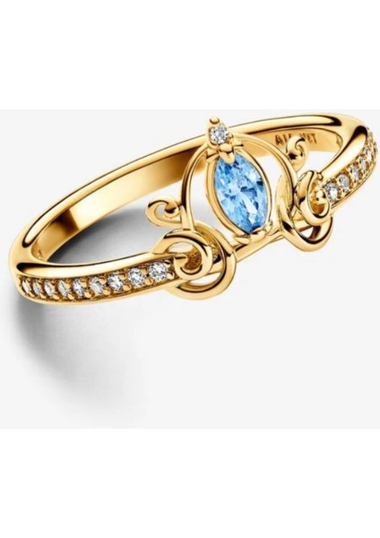 Disney Kül Kedisi Sinderella Araba Yüzük