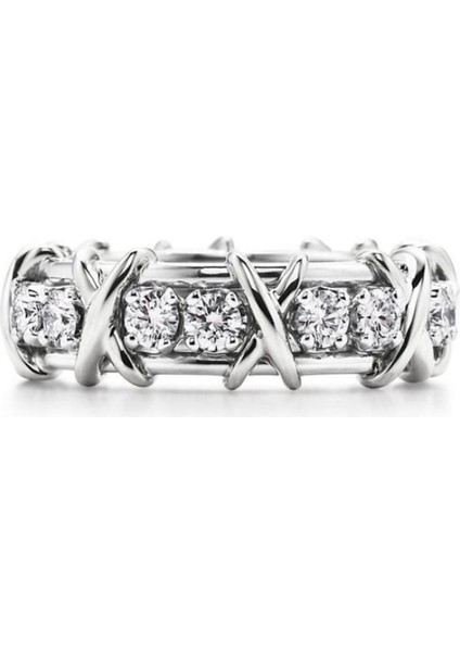 Lines Bijuteri Tiffany & Co. Schlumberger® Sixteen Stone Ring