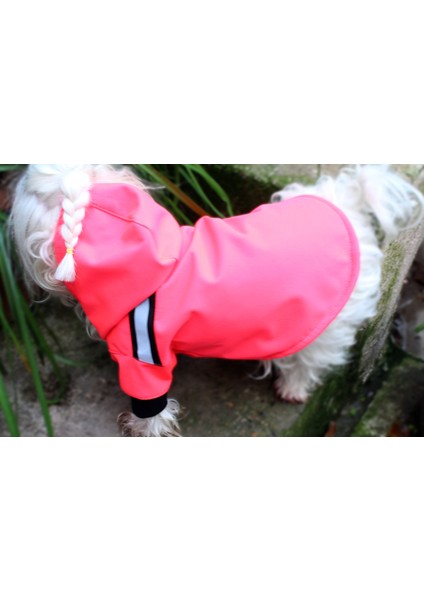 Pembe Su Gecirmez Reflektorlu Ici Polar Kaplamali Yagmurluk modelleri