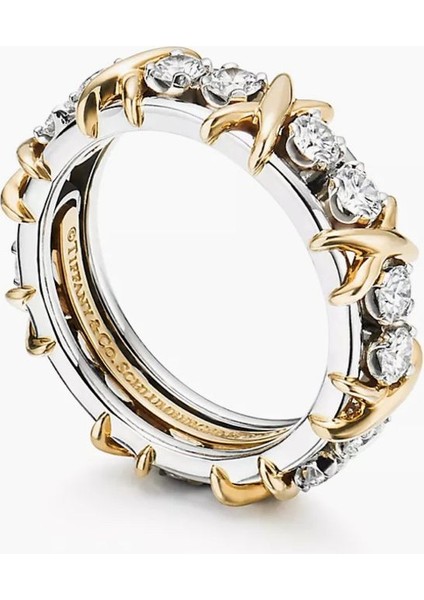 Tiffany & Co. Tarz Schlumberger® Sixteen Stone Ring