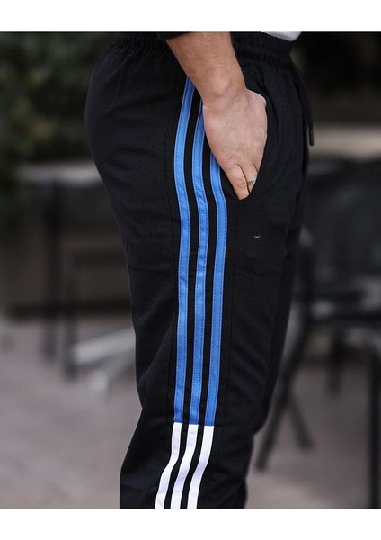 Erkek Lastik Paça Şeritli Sportif Eşofman Altı modelleri