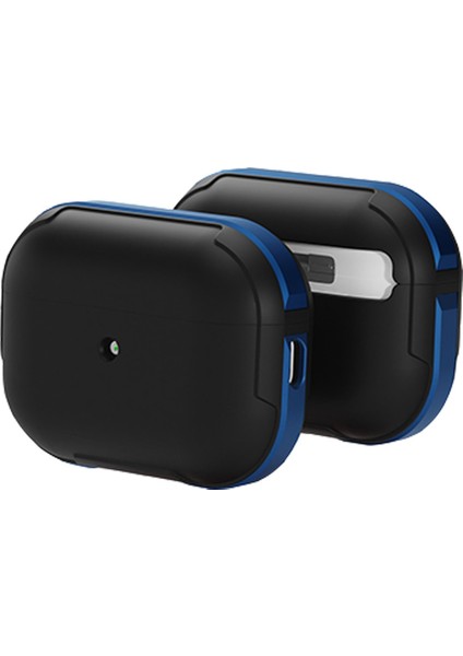 Airpods 3 (3.nesil) Mo-A8 Armor Kılıf - Lacivert 13