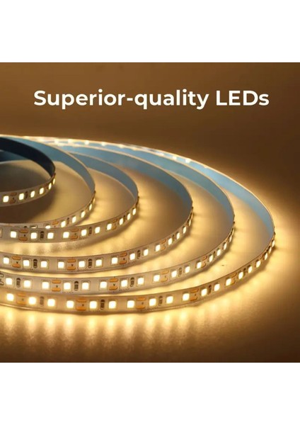 ATEK LED 5 Metre Günışığı Şerit Led Seti - 50x50 Led, 12v Adaptör Girişli