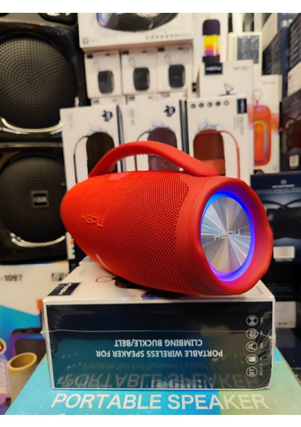 HP-S11 Taşınabilir Şarjlı Bluetooth Hoparlör Usb,aux,tf Rgb 20W Rms 95 Db 1800 Mah Tws