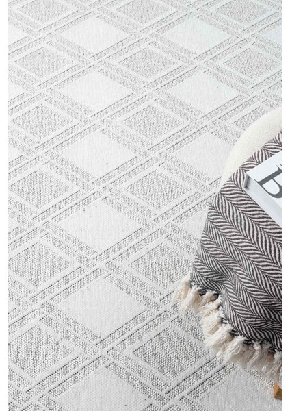 Bukle Krem Kaymaz Taban Makinede Yıkanabilir Kilim Balkon Mutfak Halısı Bk203 80 x 150 fırsatları