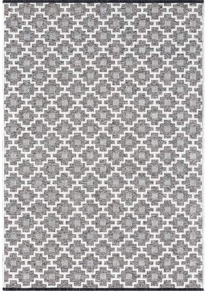 Bukle Krem Kaymaz Taban Makinede Yıkanabilir Kilim Balkon Mutfak Halısı Bk477 80 x 150