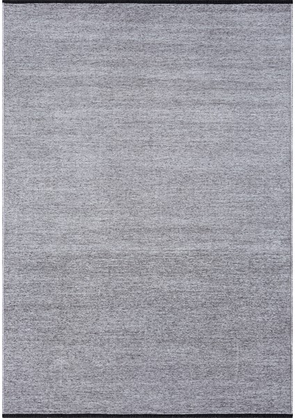 Liv Gri Kaymaz Taban Makinede Yıkanabilir Kilim Balkon Mutfak Halısı 0Lv384 100 x 300