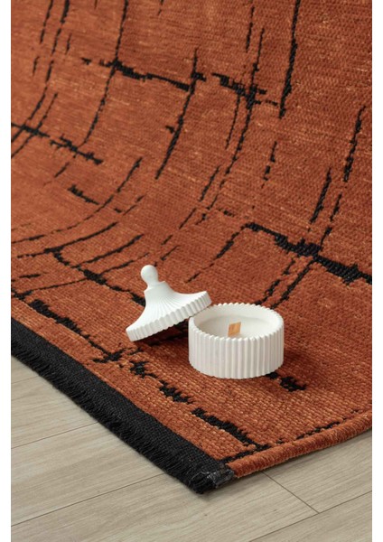 Eko Kiremit Kaymaz Taban Kilim Balkon Mutfak Oturma Odası Halısı Yoluk Eko118 100 x 200