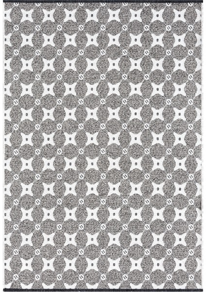 Bukle Krem Kaymaz Taban Makinede Yıkanabilir Kilim Balkon Mutfak Halısı Bk478 80 x 150