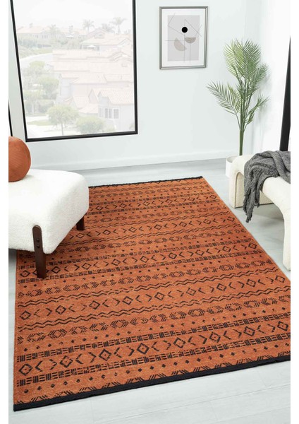 Eko Kiremit Kaymaz Taban Kilim Balkon Mutfak Oturma Odası Halısı Yoluk Eko319 100 x 200