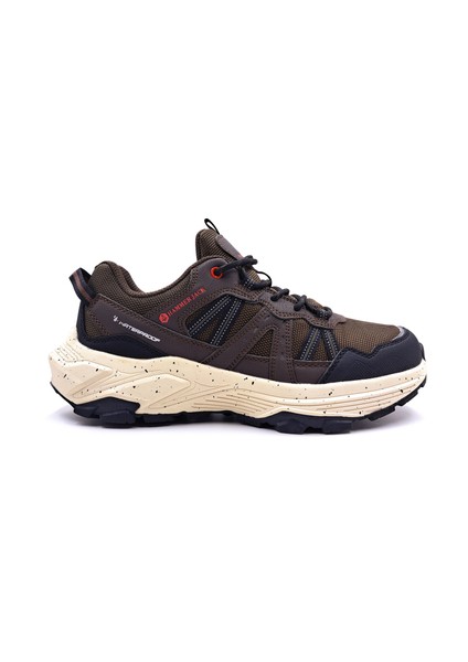 H24682 Su Geçirmez Outdoor Kahverengi Spor Ayakkabı