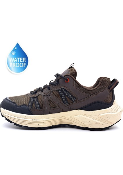 H24682 Su Geçirmez Outdoor Kahverengi Spor Ayakkabı