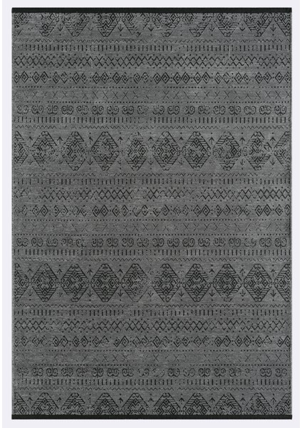 Eko Antrasit Kaymaz Taban Kilim Balkon Mutfak Oturma Odası Halısı Yoluk Eko346 160 x 230 fiyatları