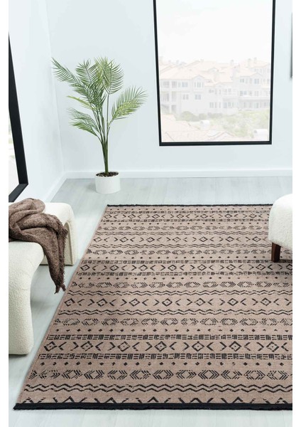 Eko Bej Kaymaz Taban Kilim Balkon Mutfak Oturma Odası Halısı Yoluk Eko351 80 x 150