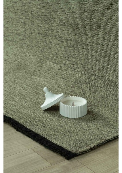 Liv Yesil Kaymaz Taban Makinede Yıkanabilir Kilim Balkon Mutfak Halısı 0Lv383 80 x 150