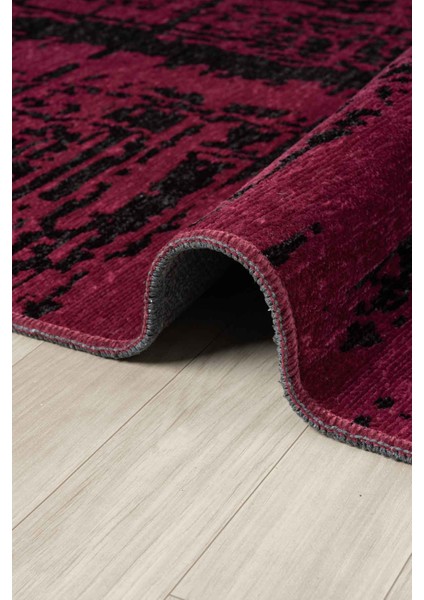 Nova Bordo Kaymaz Taban Makinede Yıkanabilir Kilim Balkon Mutfak Halısı Nv053 80 x 150