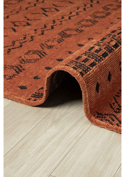 Eko Kiremit Kaymaz Taban Kilim Balkon Mutfak Oturma Odası Halısı Yoluk Eko319 80 x 300