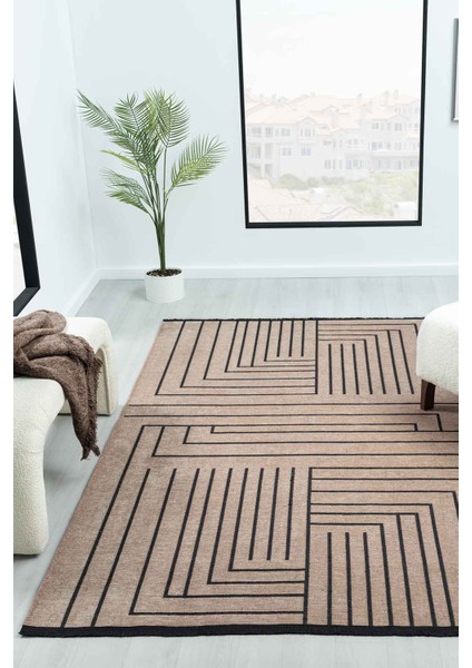 Eko Bej Kaymaz Taban Kilim Balkon Mutfak Oturma Odası Halısı Yoluk Eko355 100 x 200