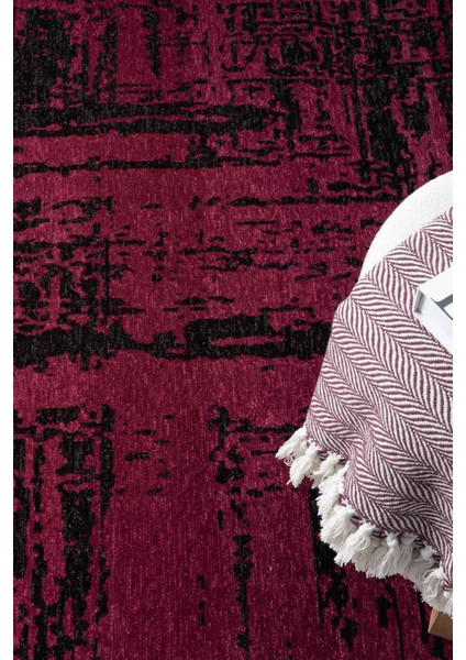 Nova Bordo Kaymaz Taban Makinede Yıkanabilir Kilim Balkon Mutfak Halısı Nv053 100 x 300